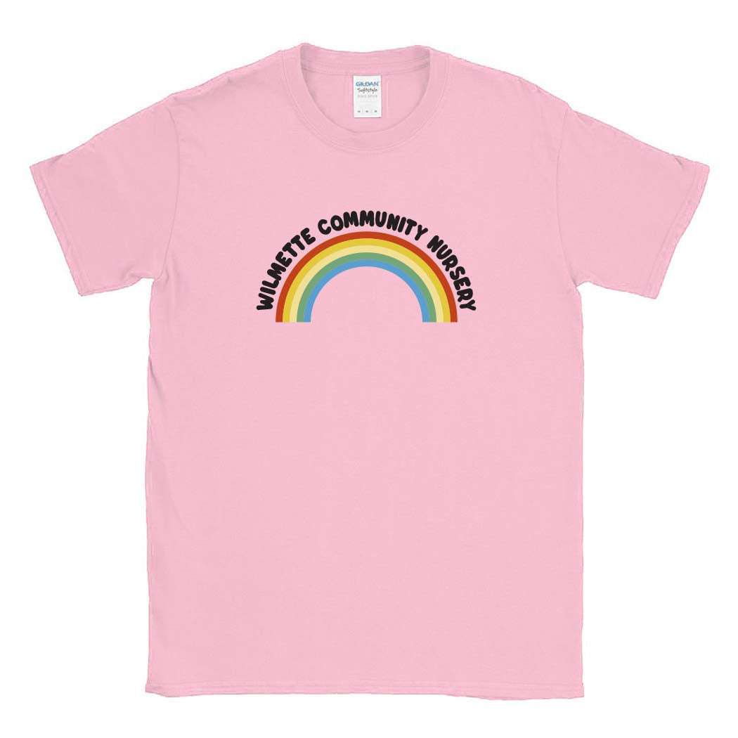 Rainbow ~ Youth T-Shirt ~ Wilmette Community Nursery School