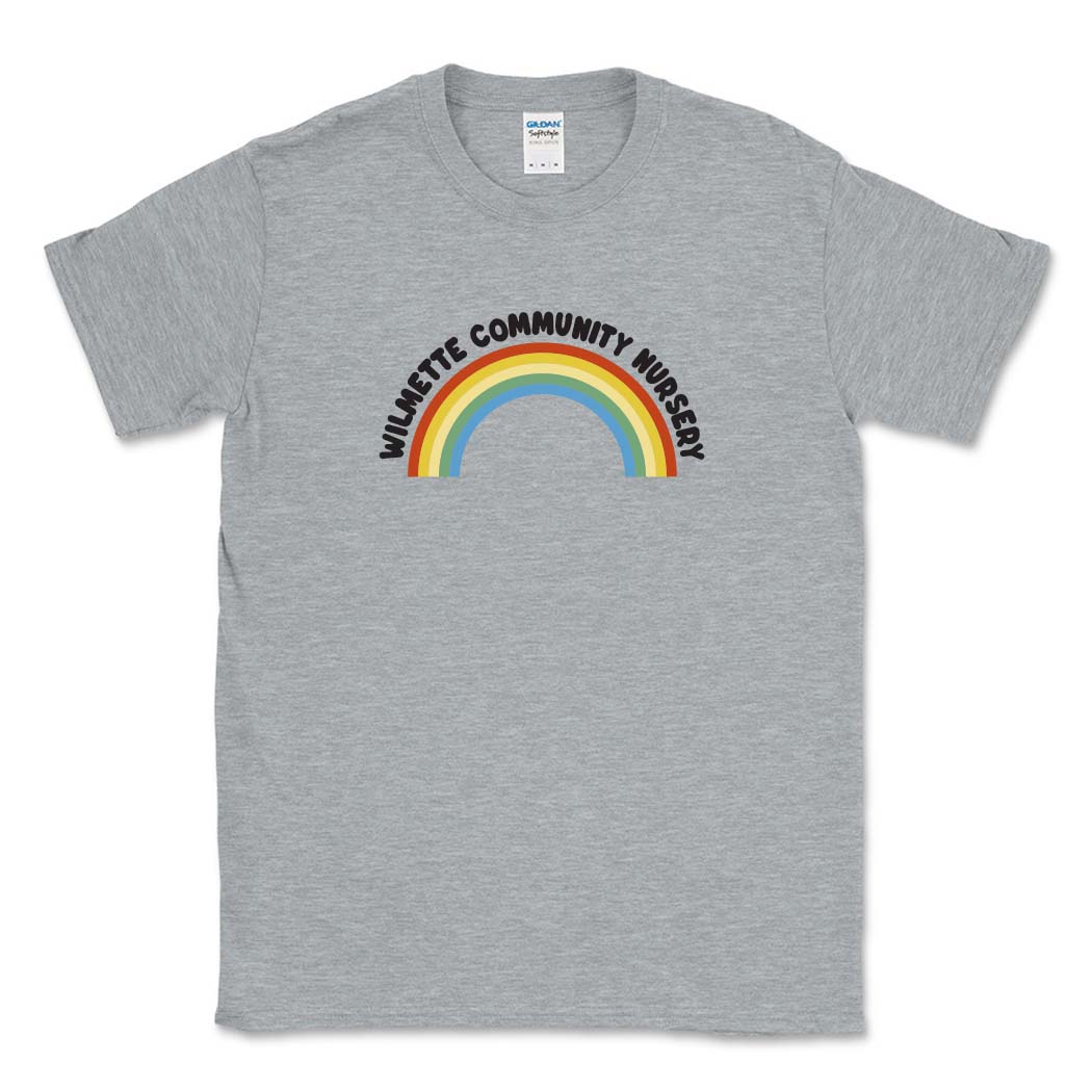 Rainbow ~ T-Shirt ~ Wilmette Community Nursery School