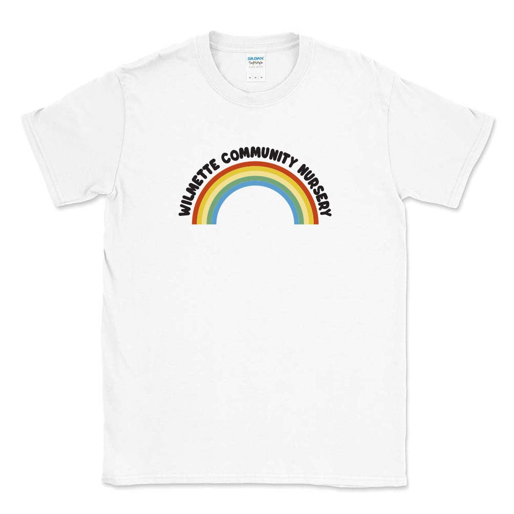 Rainbow ~ Youth T-Shirt ~ Wilmette Community Nursery School