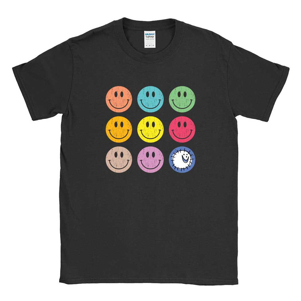 Smiley Array ~ Youth T-Shirt ~ Wilmette Community Nursery School