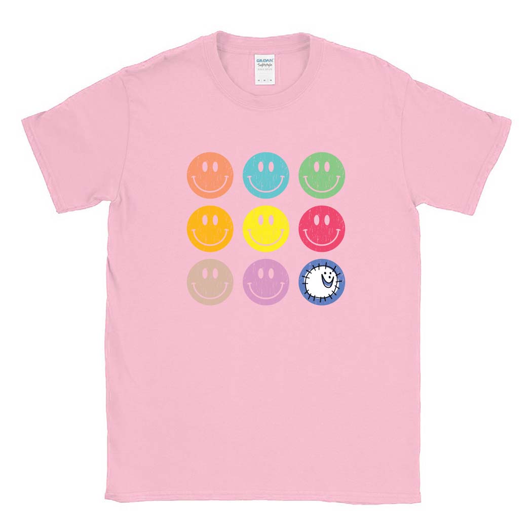 Smiley Array ~ Youth T-Shirt ~ Wilmette Community Nursery School
