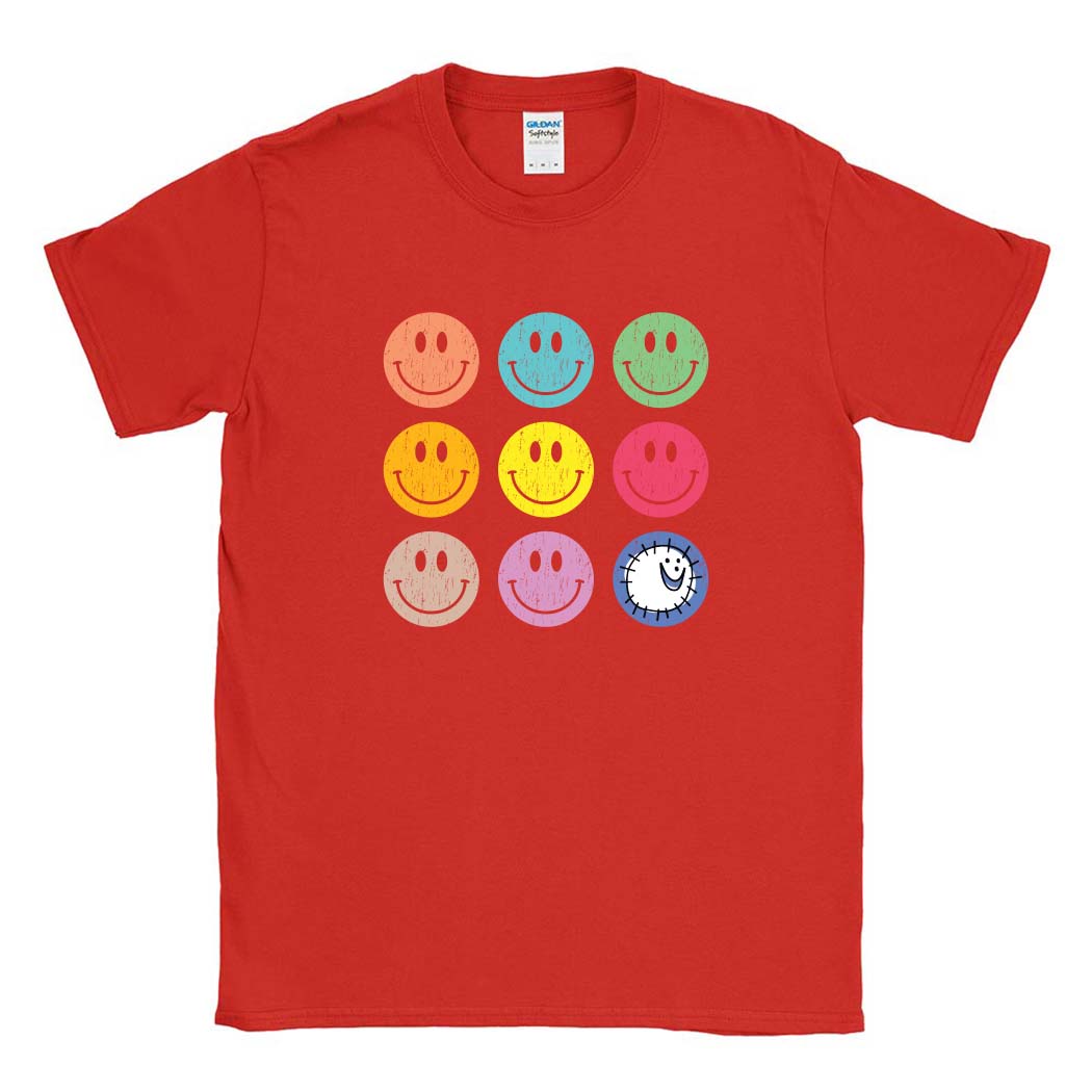 Smiley Array ~ Youth T-Shirt ~ Wilmette Community Nursery School