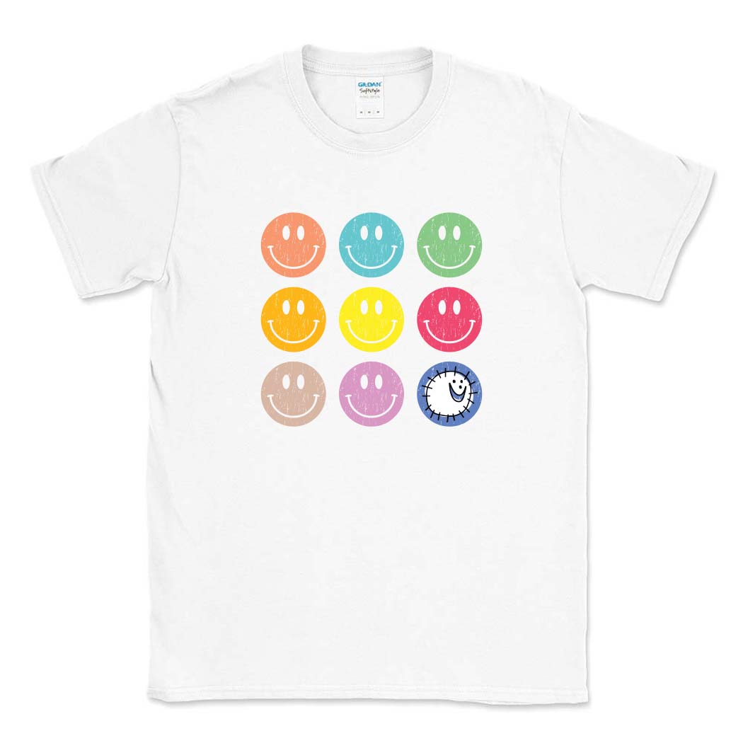 Smiley Array ~ T-Shirt ~ Wilmette Community Nursery School