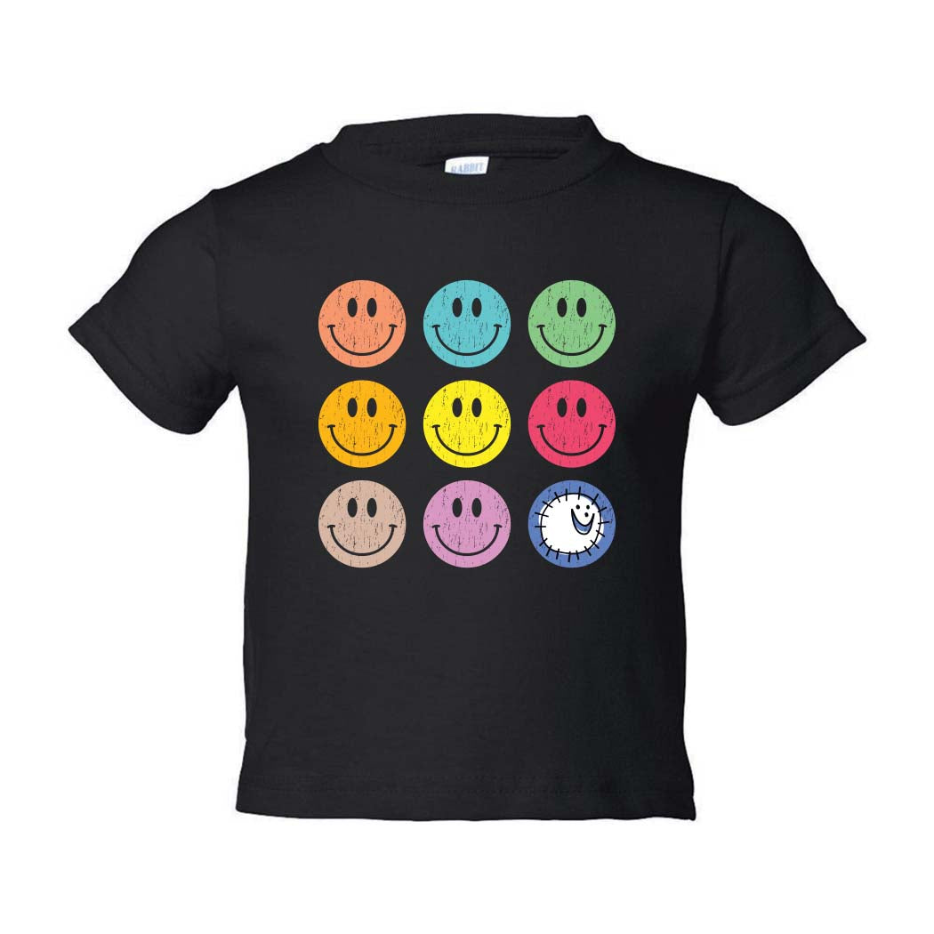 Smiley Array ~ Youth T-Shirt ~ Wilmette Community Nursery School