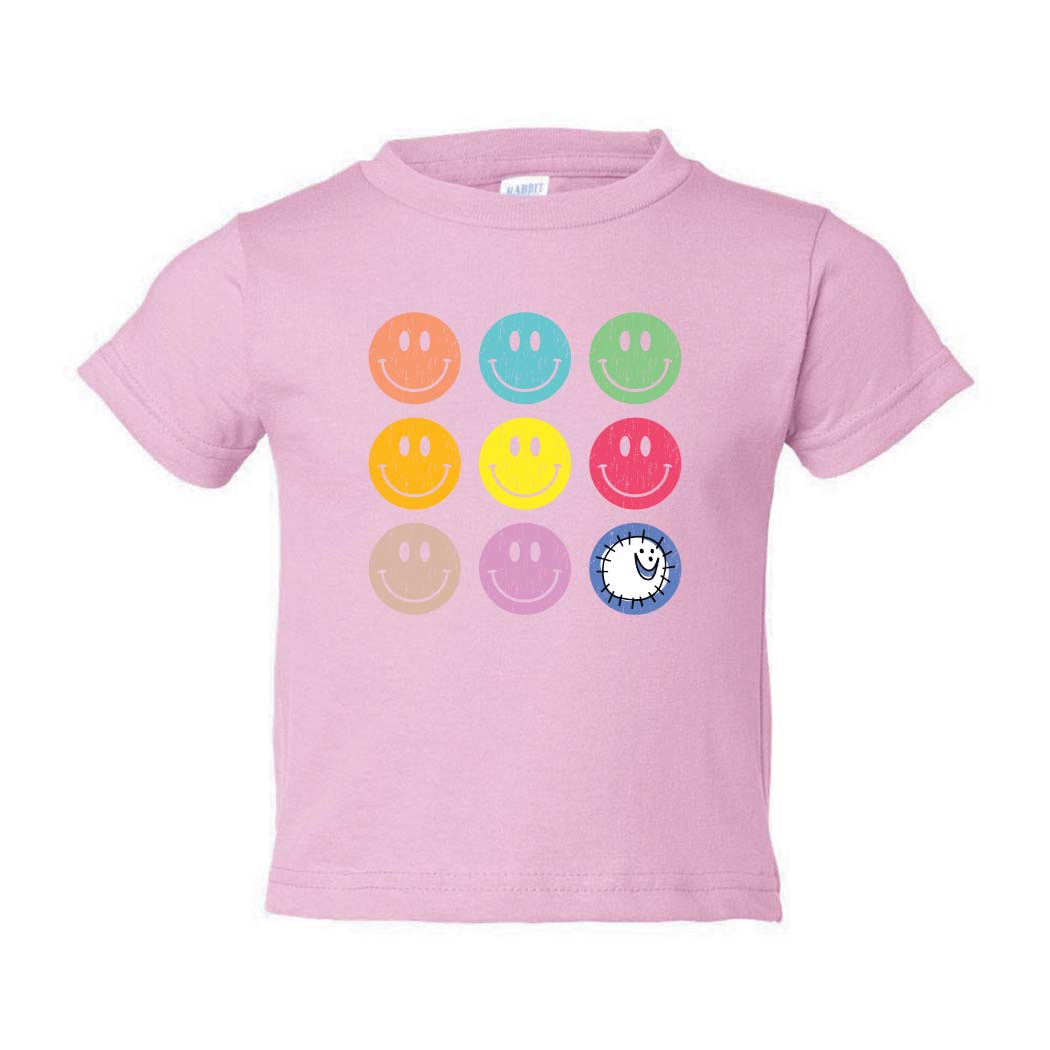 Smiley Array ~ Youth T-Shirt ~ Wilmette Community Nursery School