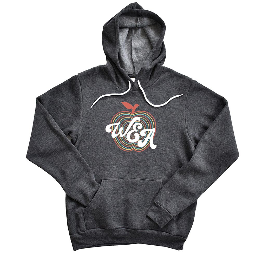 Retro Apple ~ Hoodie ~ Wilmette Education Association