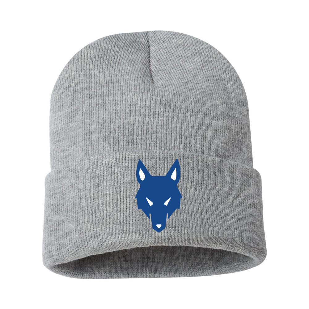 WOLVES LOGO BEANIE ~ WILMETTE JUNIOR HIGH