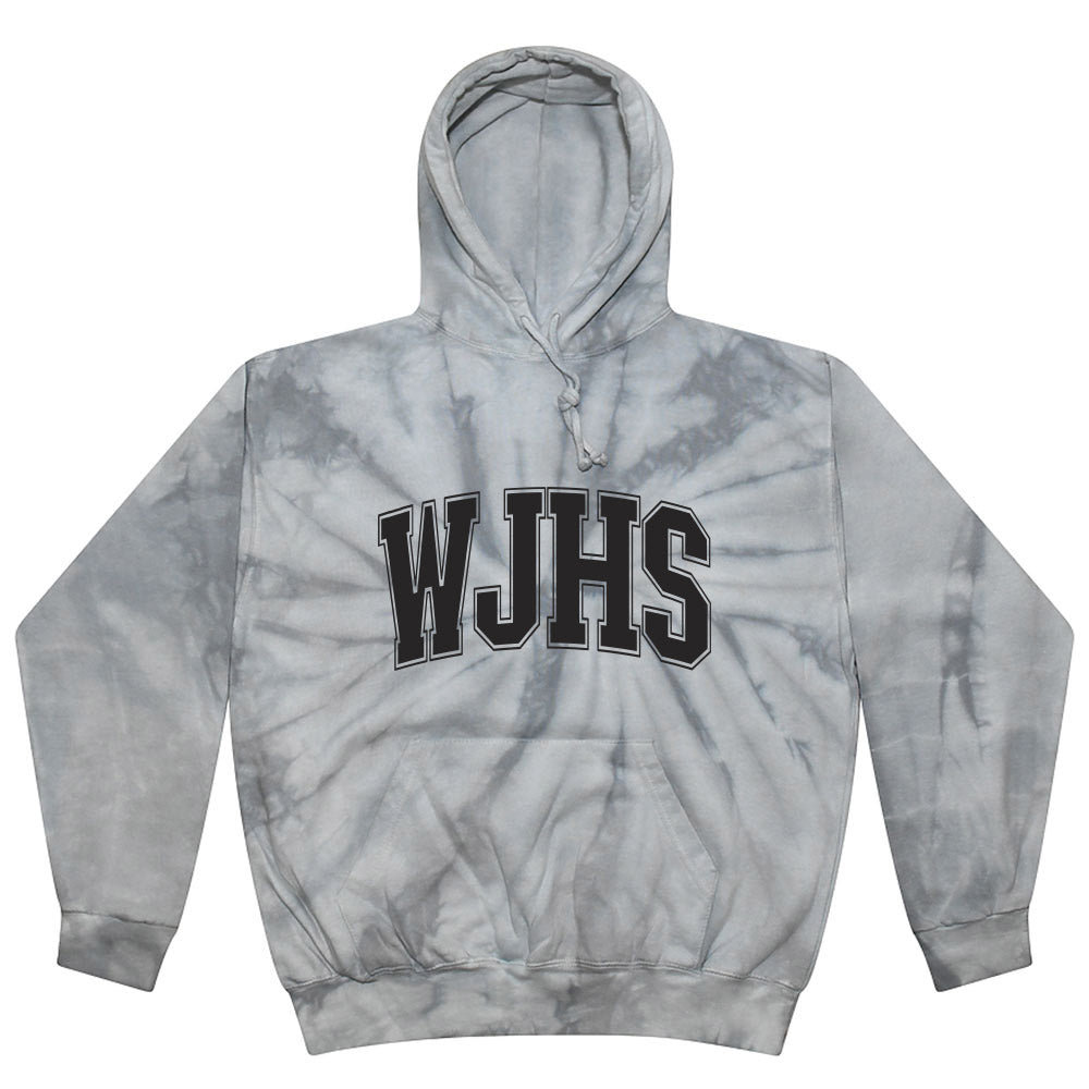 Extended Arc ~ Tie-Dye Hoodie ~ Wilmette Junior High School