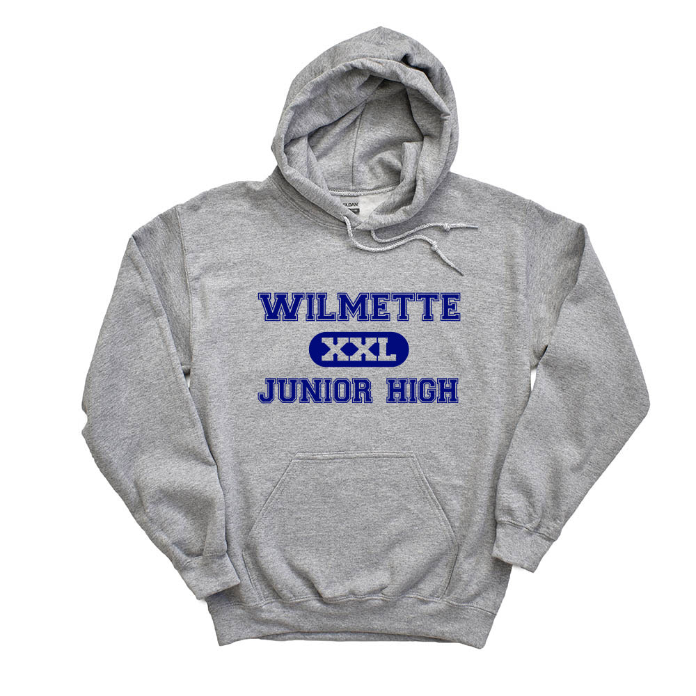 XXL Logo ~ Hoodie ~ Wilmette Junior High School