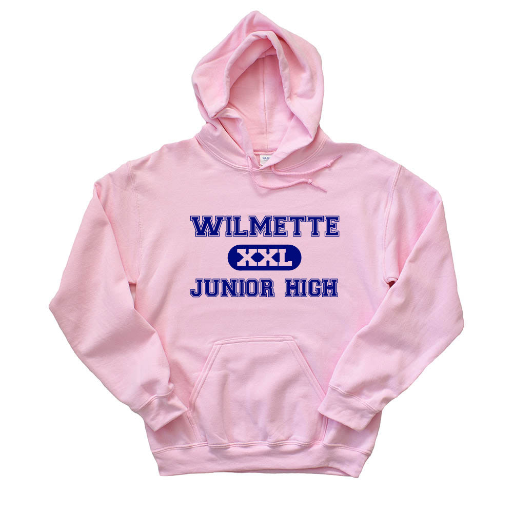 XXL Logo ~ Hoodie ~ Wilmette Junior High School