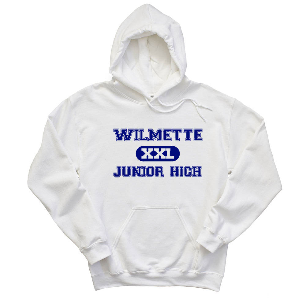XXL Logo ~ Hoodie ~ Wilmette Junior High School