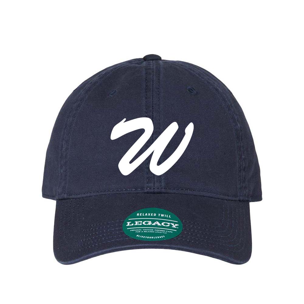 Travel Team Dad Hats ~ Relaxed Twill Dad Hat ~ Wilmette Baseball Association