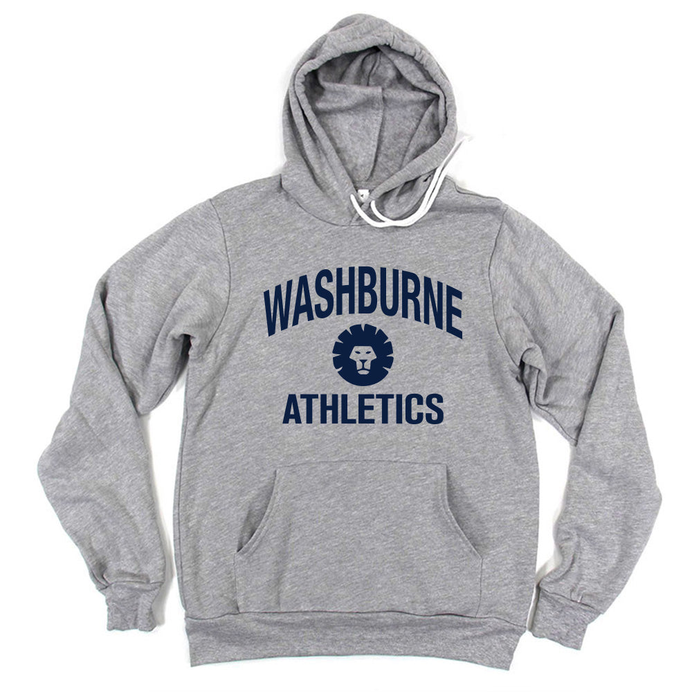 Washburne Athletics ~ Sponge Fleece Hoodie ~ Washburne School