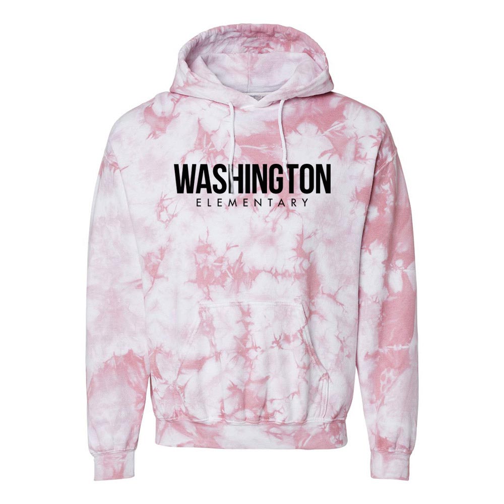 Modern ~ Tie-Dye Hoodie ~ Washington Elementary School
