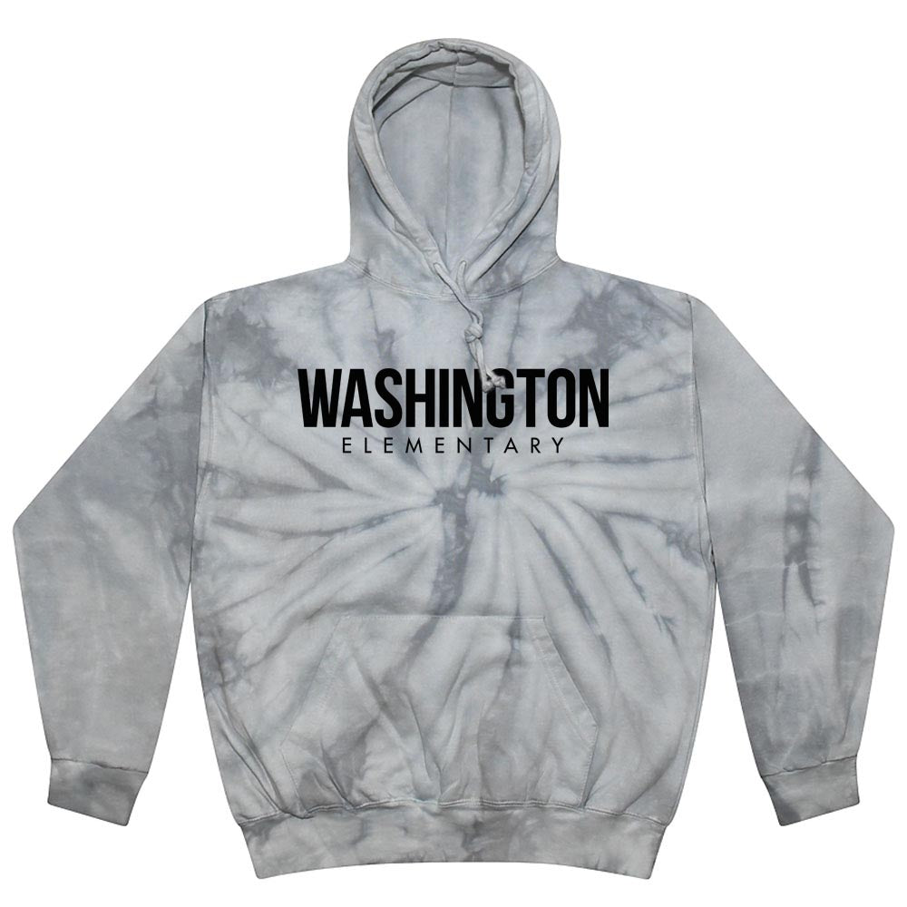Modern ~ Tie-Dye Hoodie ~ Washington Elementary School