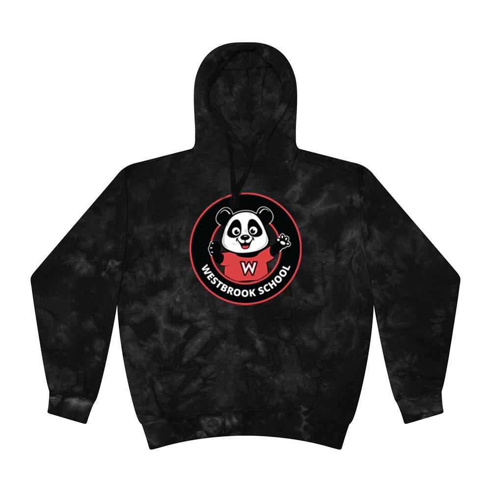 School Logo ~ Tie-Dye Hoodie ~ Westbrook Elementary School