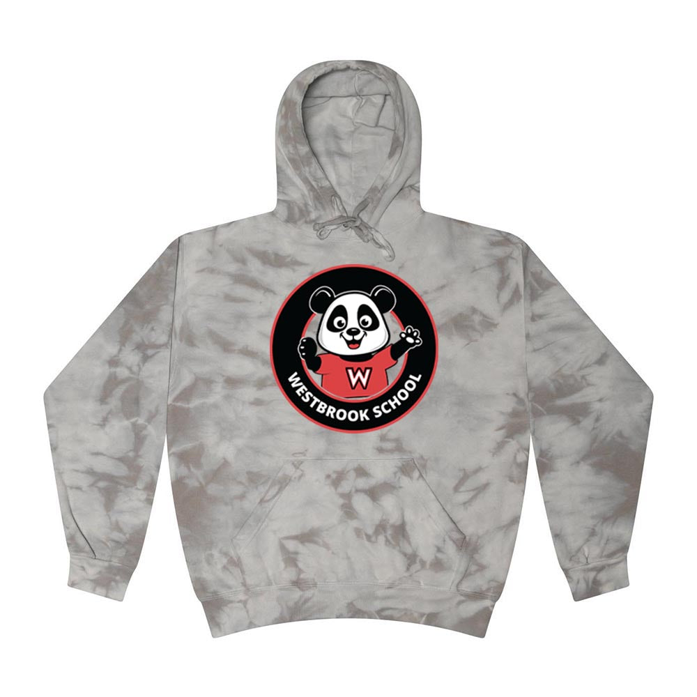School Logo ~ Tie-Dye Hoodie ~ Westbrook Elementary School