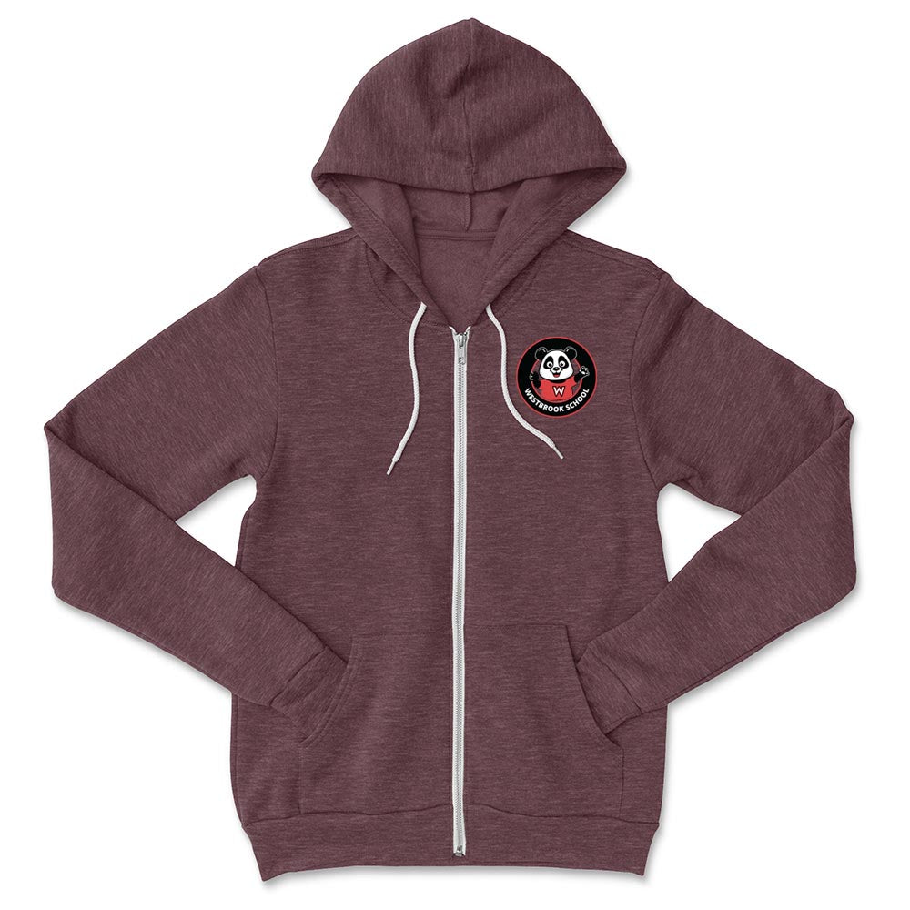 School Logo ~ Zip Hoodie ~ Westbrook Elementary School