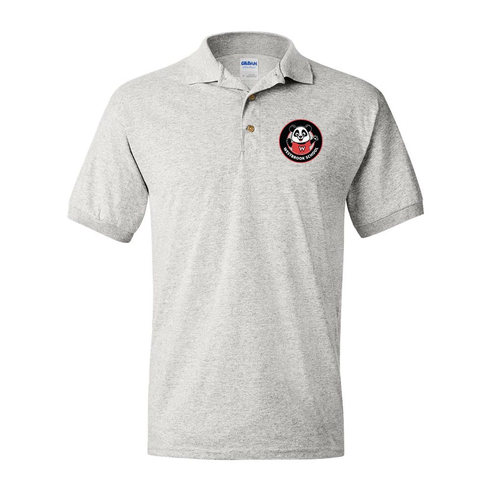 School Logo ~ 50/50 Polo ~ Westbrook Elementary School