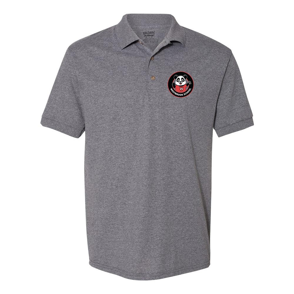 School Logo ~ 50/50 Polo ~ Westbrook Elementary School