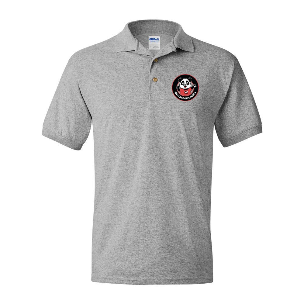 WESTBROOK LOGO DRYBLEND POLO ~ WESTBROOK ELEMENTARY SCHOOL ~ youth & adult ~ classic unisex fit