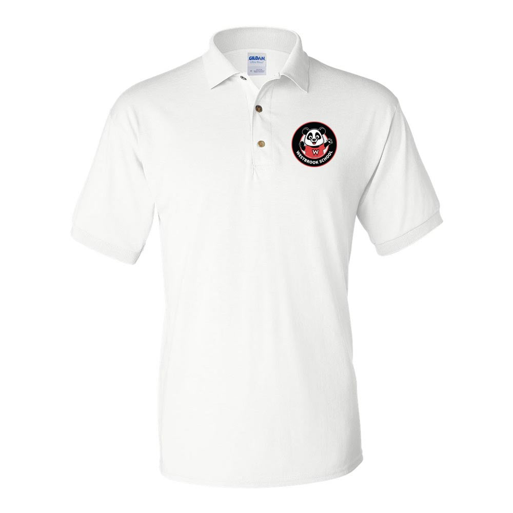 School Logo ~ 50/50 Polo ~ Westbrook Elementary School