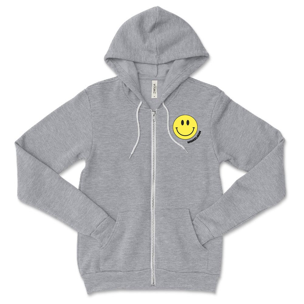 Smiley ~ Zip Hoodie ~ Winkelman Elementary School