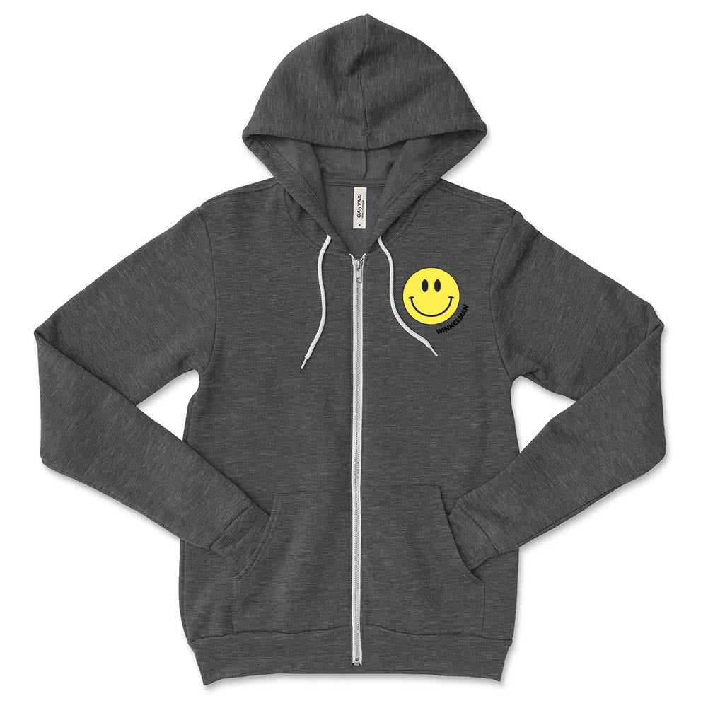 Smiley ~ Zip Hoodie ~ Winkelman Elementary School