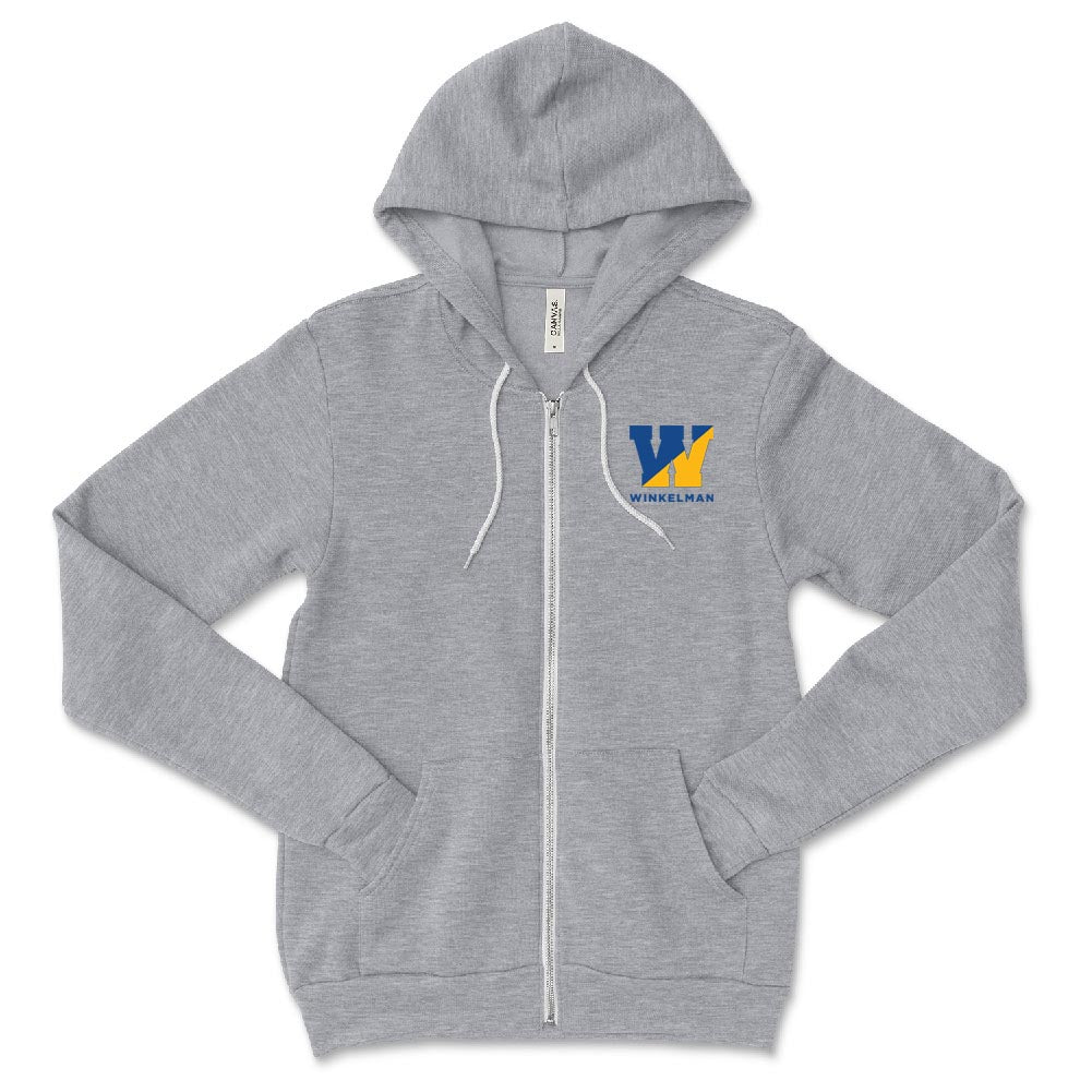 Split W ~ Zip Hoodie ~ Winkelman Elementary School