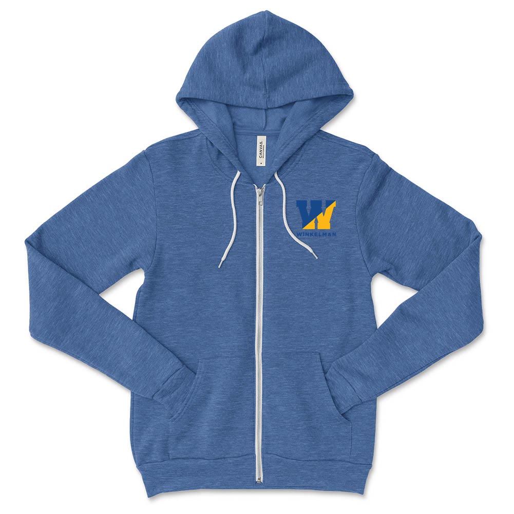 Split W ~ Zip Hoodie ~ Winkelman Elementary School
