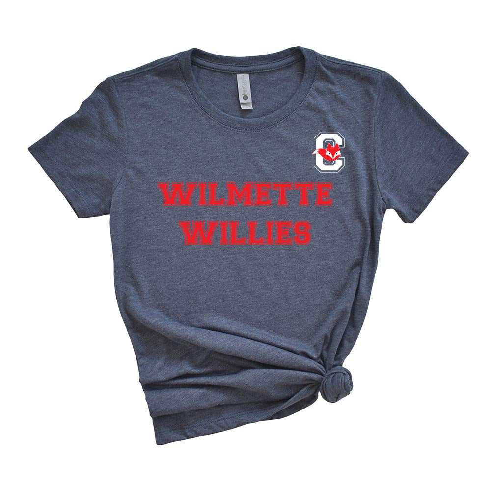 Wilmette Willies ~ Triblend T-Shirt ~ humanKIND