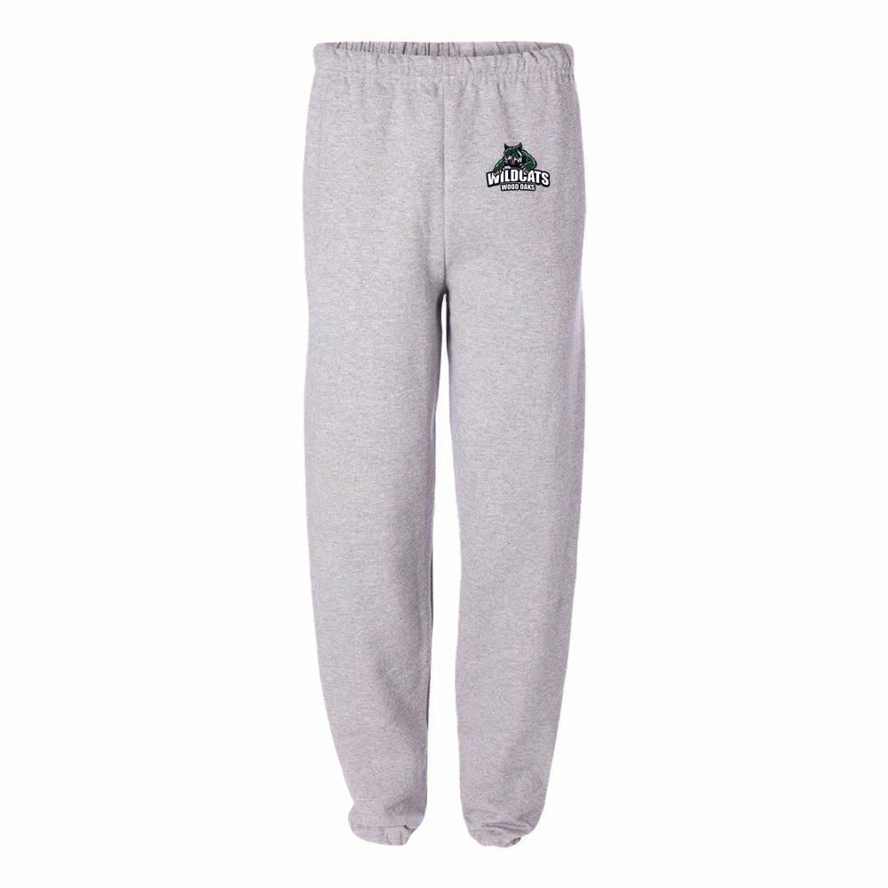 Wildcats Mascot ~ Sweatpants ~ Wood Oaks Junior High