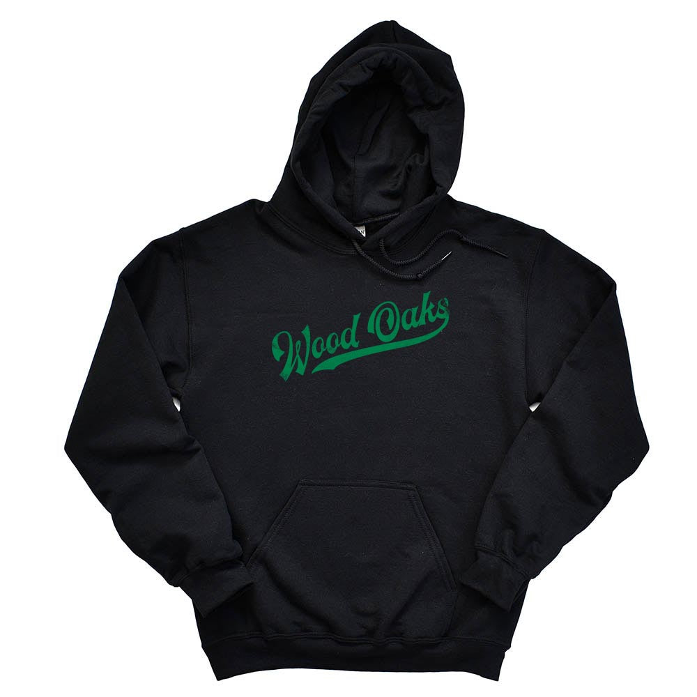 Retro Script ~ Hoodie ~ Wood Oaks Junior High