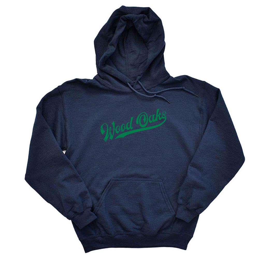 Retro Script ~ Hoodie ~ Wood Oaks Junior High