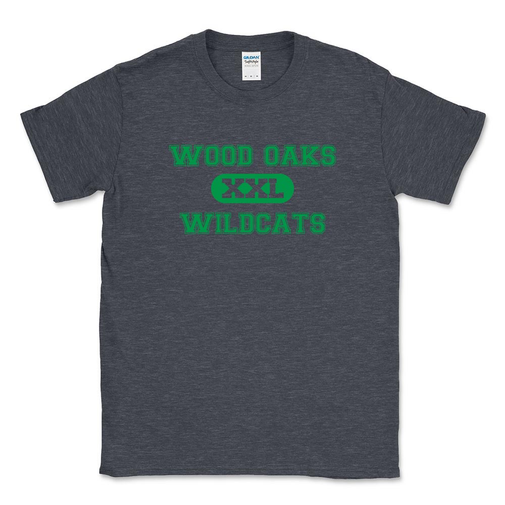 Wood Oaks XXL ~ Cotton T-Shirt ~ Wood Oaks Junior High