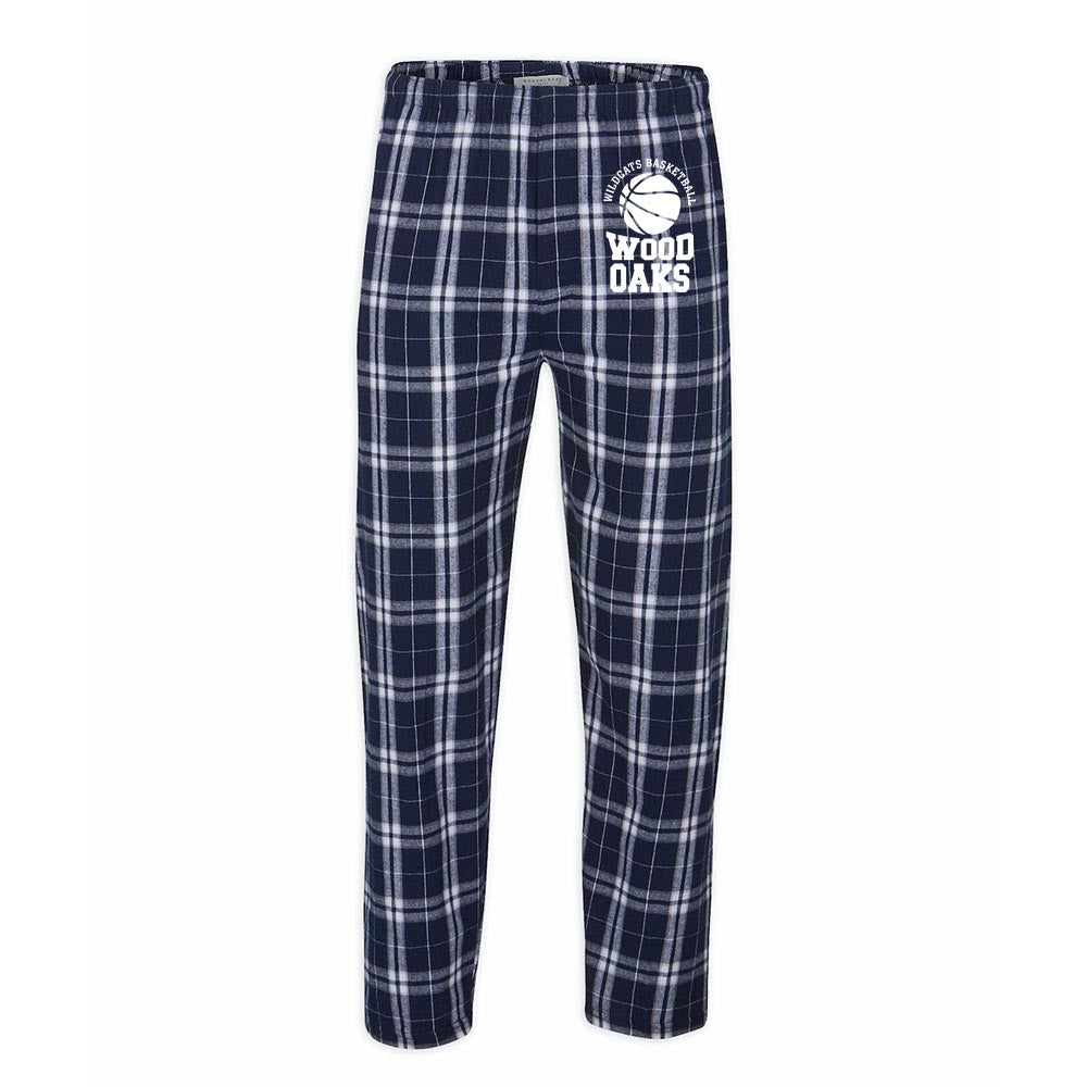 Basketball Flannel Pants ~ Wood Oaks Athletics