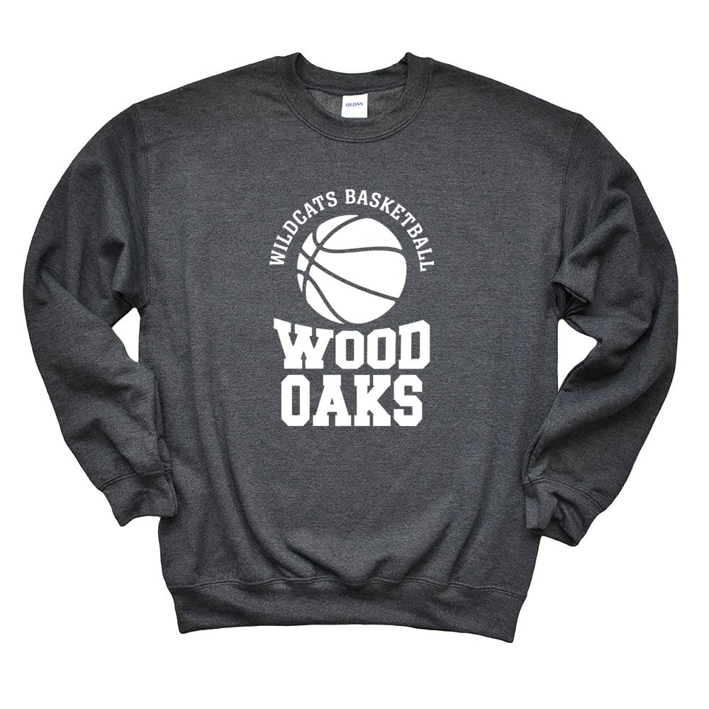 Basketball Sweatshirt ~ Wood Oaks Athletics