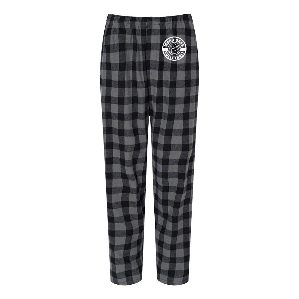 Volleyball Flannel Pants ~ Wood Oaks Athletics