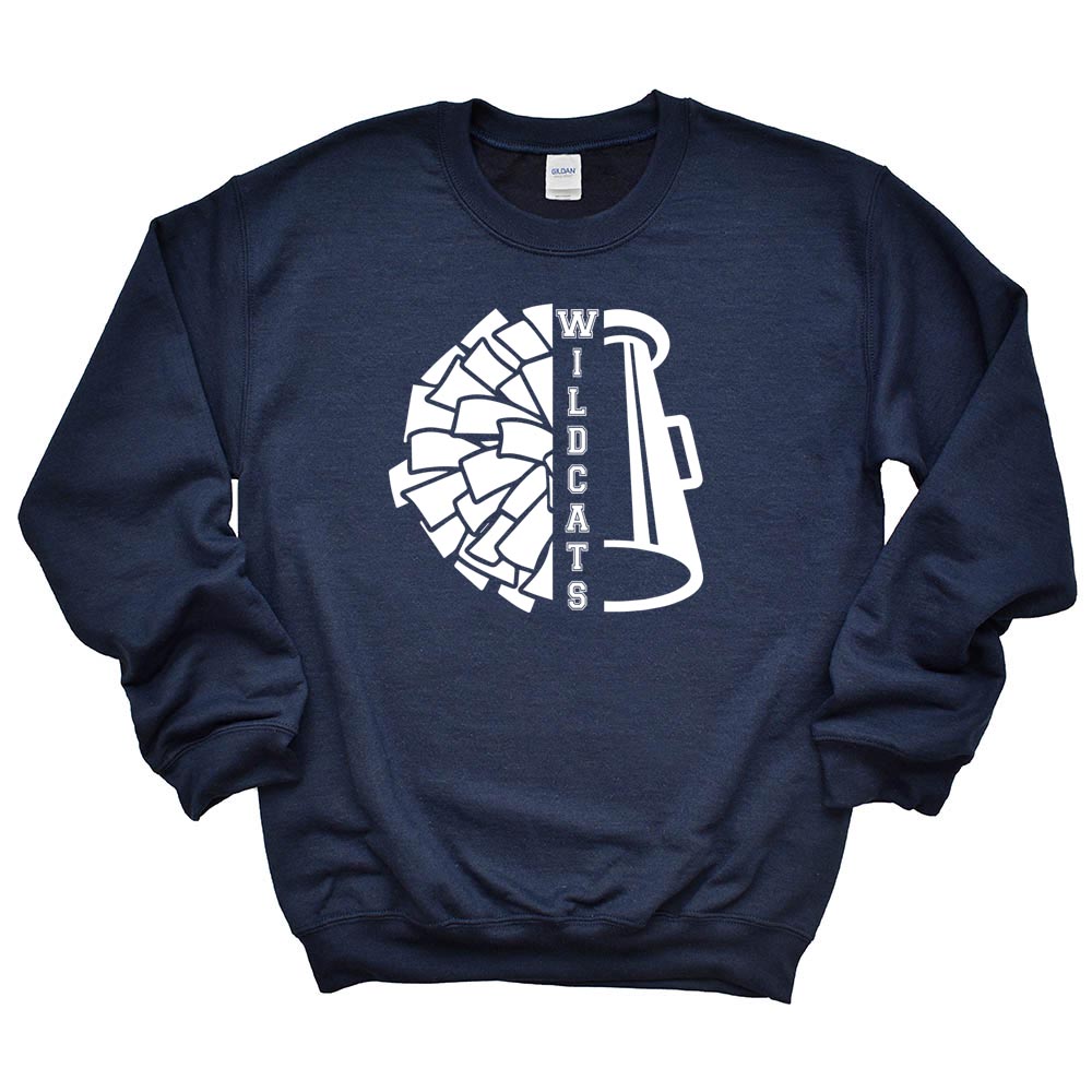SPIRIT SQUAD SWEATSHIRT ~ WOOD OAKS ATHLETICS ~ youth & adult ~ classic unisex fit