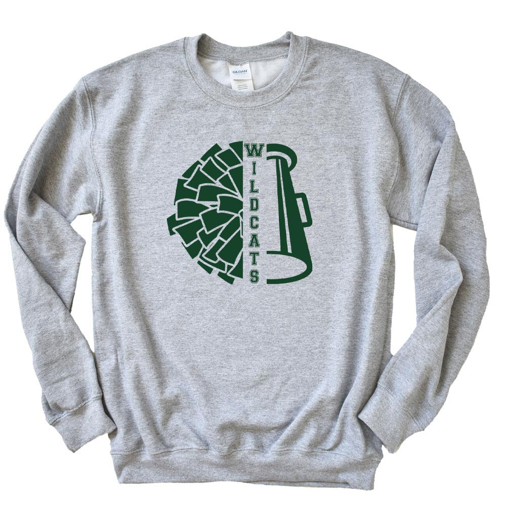 SPIRIT SQUAD SWEATSHIRT ~ WOOD OAKS ATHLETICS ~ youth & adult ~ classic unisex fit