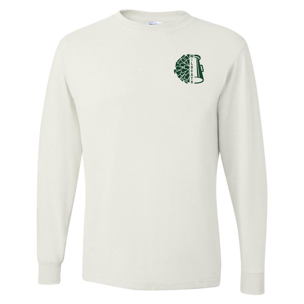 Spirit Squad ~ Long Sleeve 50/50 T-Shirt ~ Wood Oaks Athletics