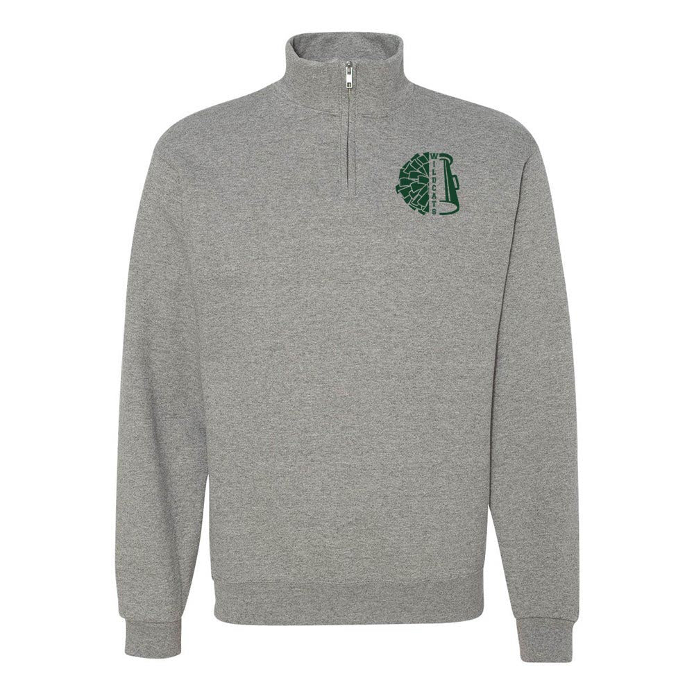 Spirit Squad ~ Quarter Zip Sweatshirt ~ Wood Oaks Athletics