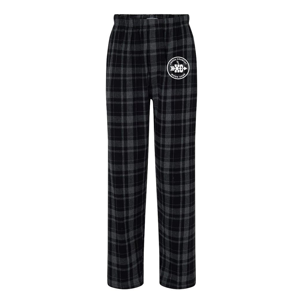 Cross Country Flannel Pants ~ Wood Oaks Athletics-black jordan plaid
