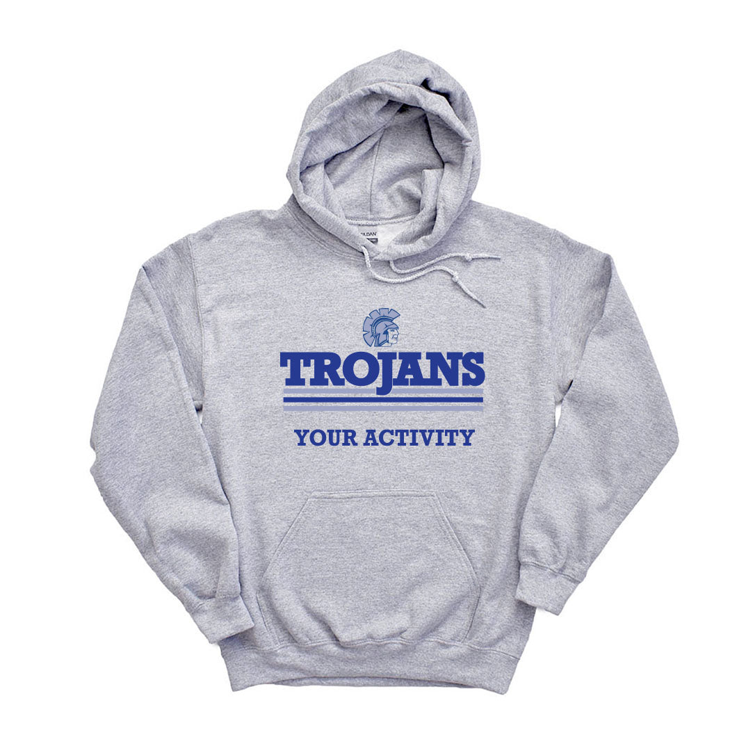Your Activity ~ Hoodie ~ Northbrook Junior High School-sport grey