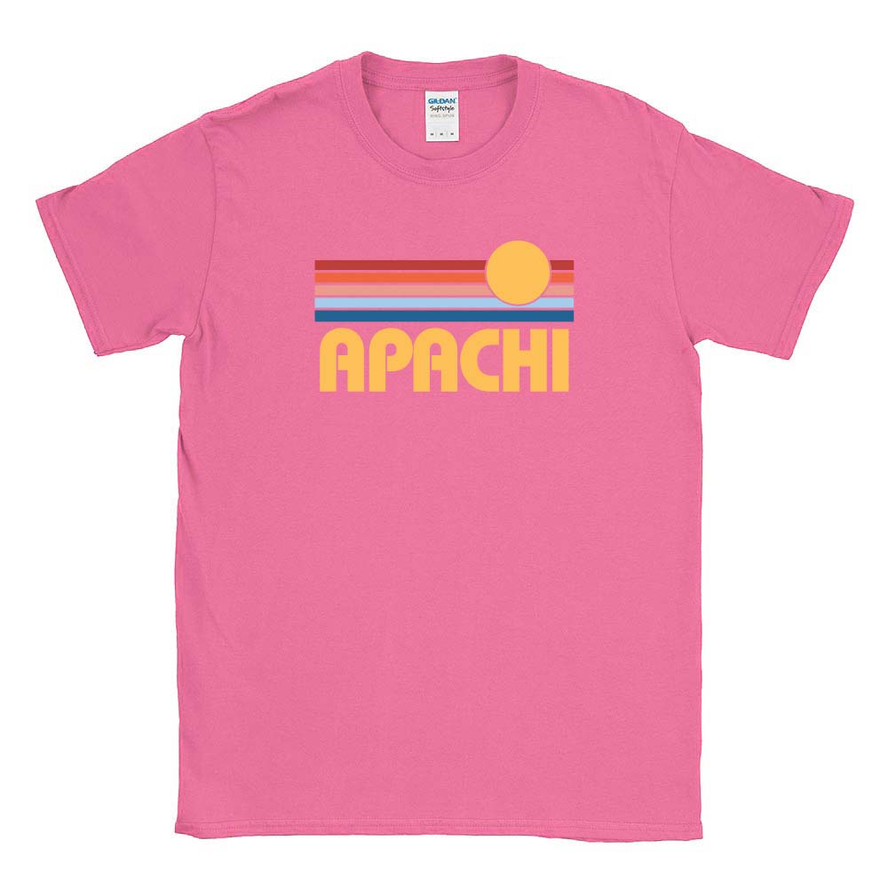 SUNSET STRIPES APACHI DRYBLEND TEE ~ APACHI DAY CAMP ~ youth ~ classic unisex fit