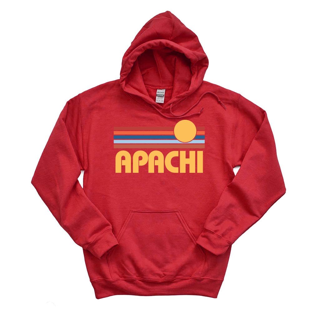 Sunset Stripes ~ Hoodie ~ Apachi Day Camp