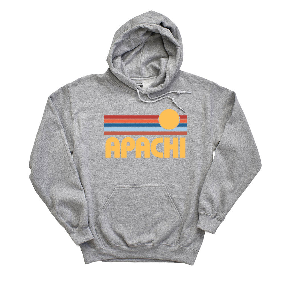 Sunset Stripes ~ Hoodie ~ Apachi Day Camp