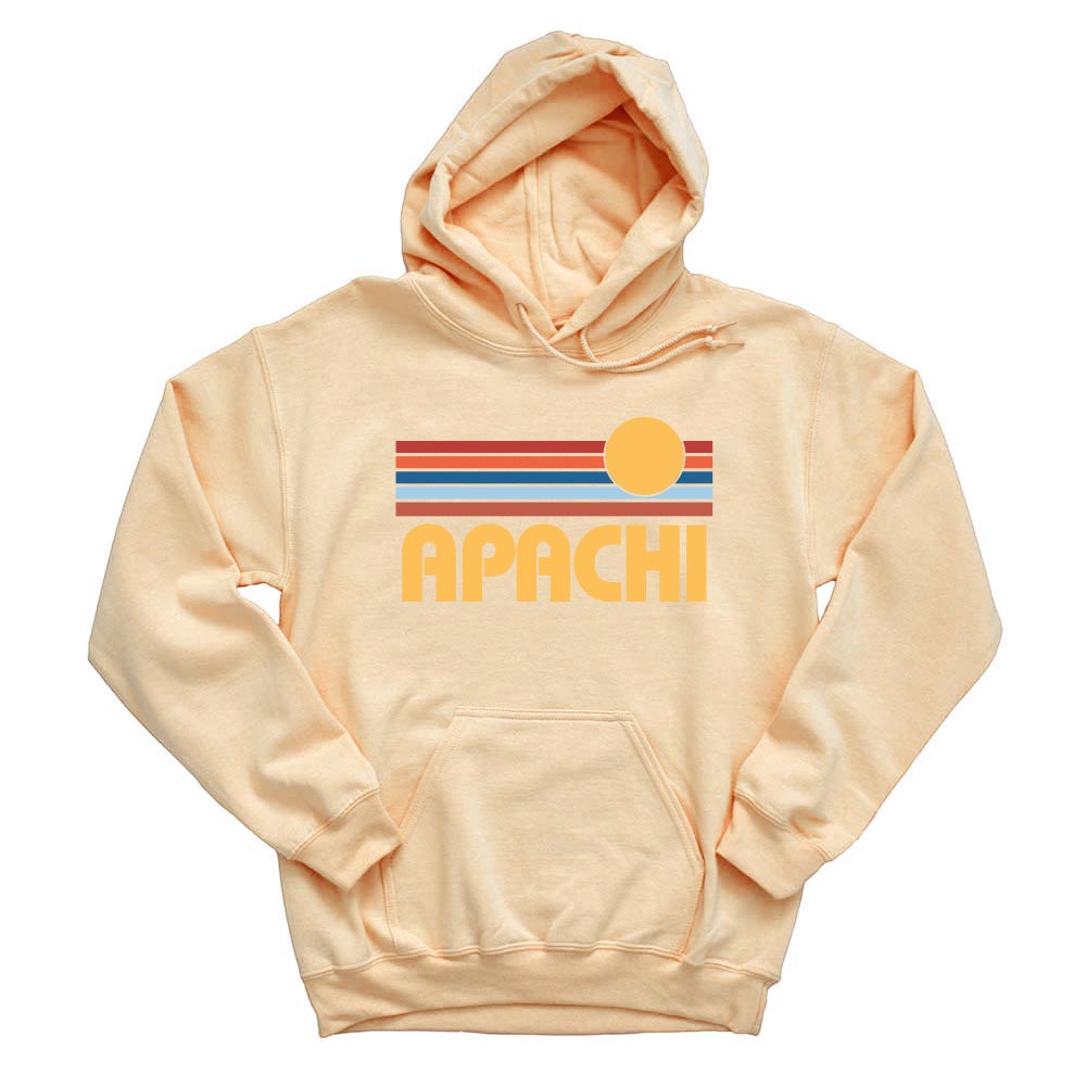Sunset Stripes ~ Hoodie ~ Apachi Day Camp