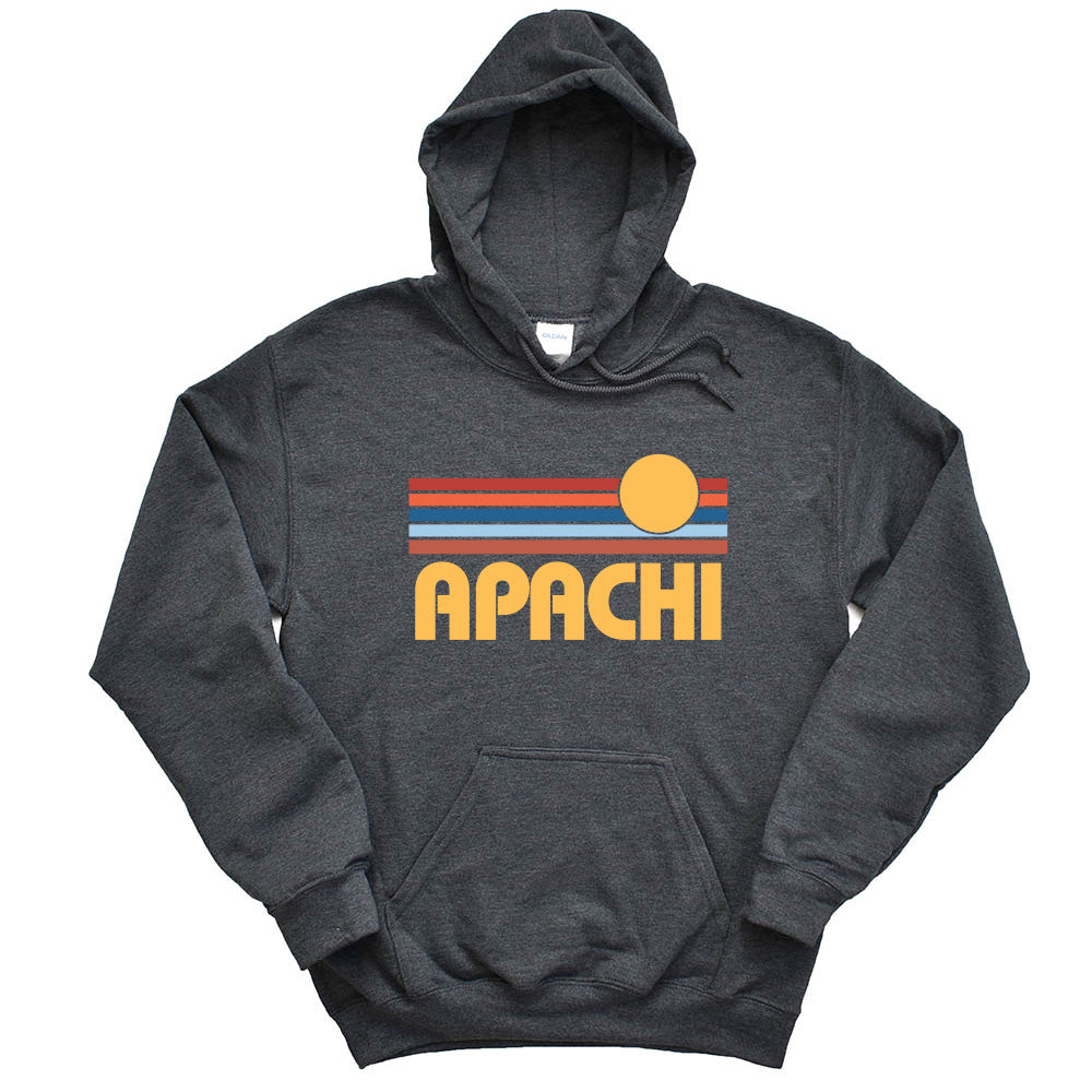 Sunset Stripes ~ Hoodie ~ Apachi Day Camp