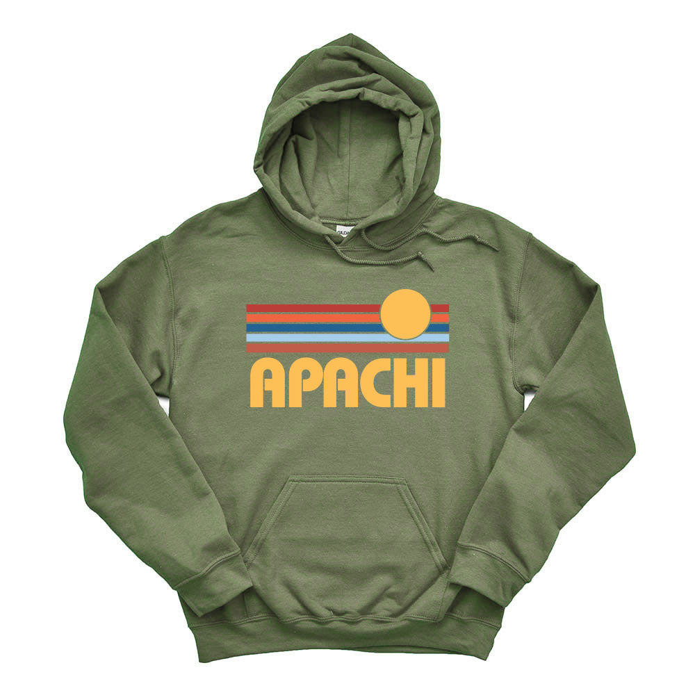 Sunset Stripes ~ Hoodie ~ Apachi Day Camp